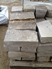 Corner stones by the pallet load