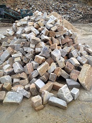 Natural sandstone delivered in Ireland