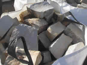 Building Sandstone by bag or lorryload
