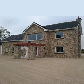 Gravel driveway using Drumkeerin stone sandstone gravel