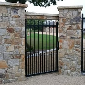 sand stone gate