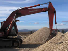 All sizes of chippings available for delivery in Ireland